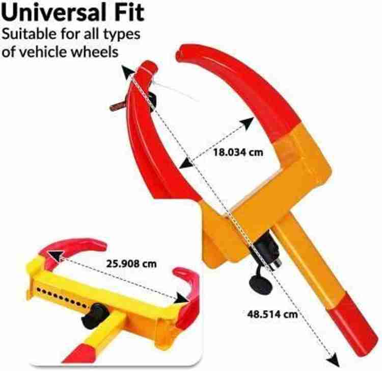 Wheel lock for shop scooty