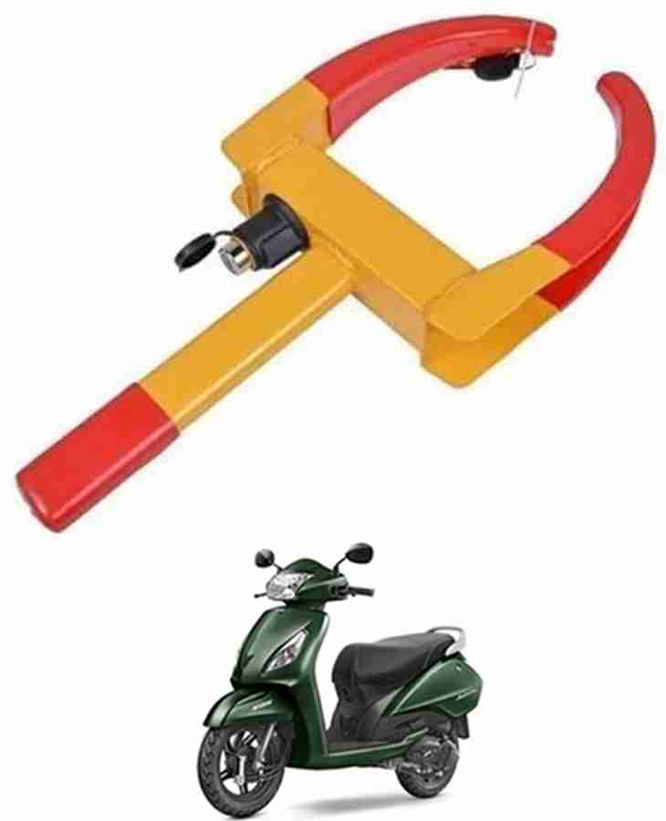 MATIES Wheel Lock Anti Theft Security Clamp For Bajaj Pulsar NS125