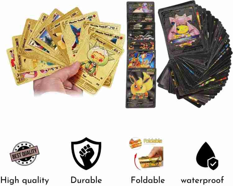 Pokemon deals card/A box of gold card combo cards