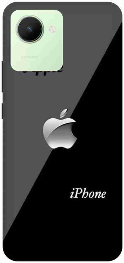 softcrash Back Cover for Realme C30 APPLE LOGO, APPLE, IPHONE, APPPLE  PHONE, IPHONE - softcrash 