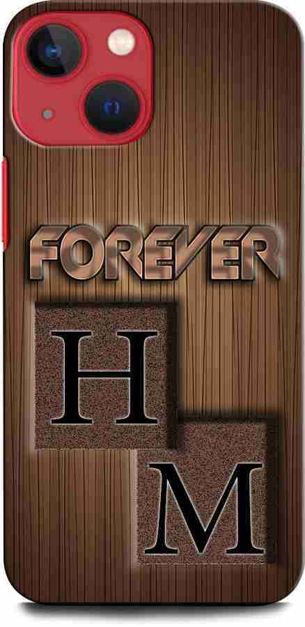 INTELLIZE Back Cover for APPLE iPhone 13 Mini HM H LOVE M M LOVE H H LETTER M LETTER HM NAME INTELLIZE Flipkart