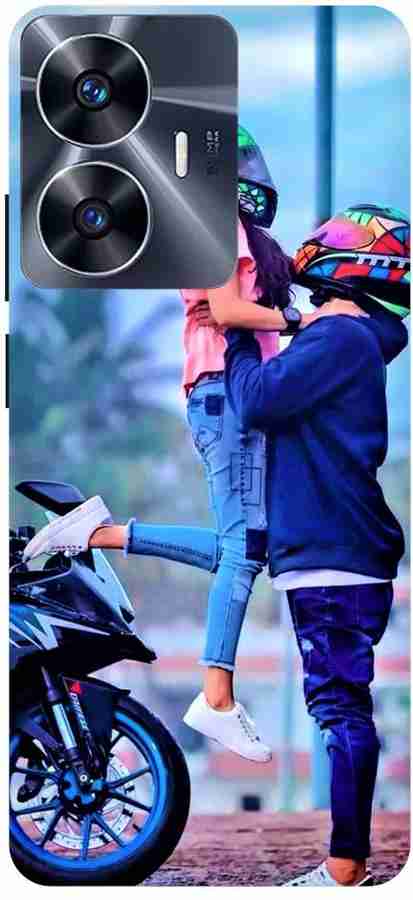 ThePrintlink Back Cover for Realme C55 RMX3710 LOVE CUTE COUPLE KTM BIKE GIRL ThePrintlink Flipkart