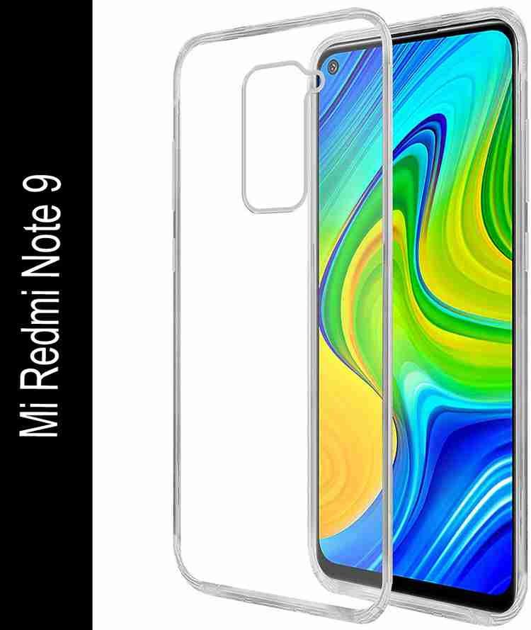 Flipkart SmartBuy Back Cover for Mi Redmi Note 9 Clear TPU Case