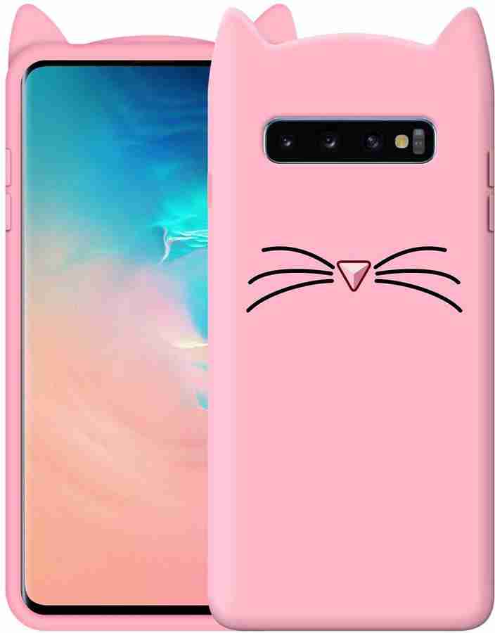AARNIK Back Cover for Samsung Galaxy S10 Rose Gold Cute Cartoon Cat Kitty Back Cover for Samsung Galaxy S10 AARNIK Flipkart