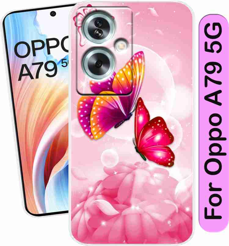Case For Oppo A79 5G Back Cover Cute Cartoon Pattern Matte Transparent Soft  Silicone Screen Protector Bumper For Oppo A 79 Funda