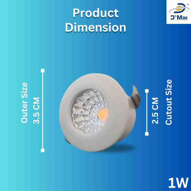 1 watt deals ceiling light