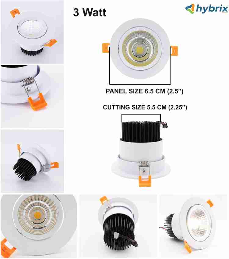 Cob light 3 watt outlet