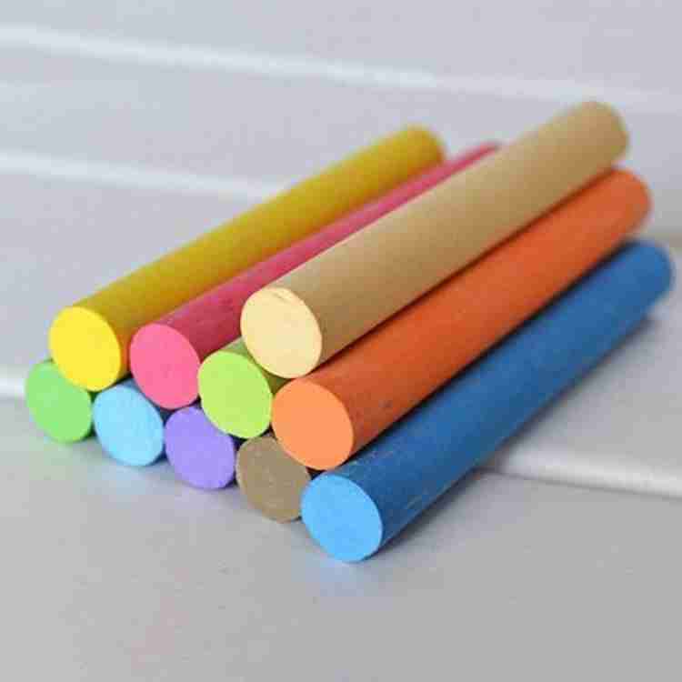 Color chalk pieces best sale