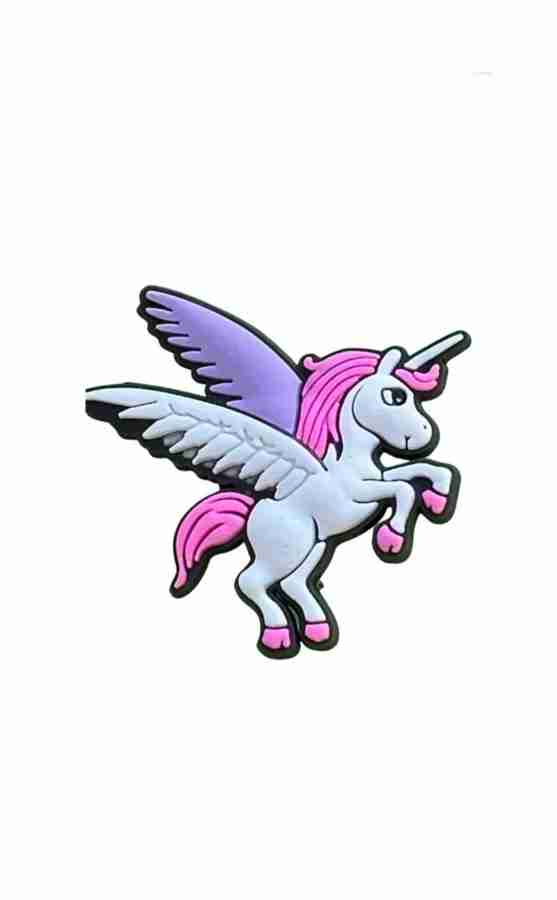 Jibbitz Flying unicorn Rubber Shoe Charm Price in India Buy Jibbitz Flying unicorn Rubber Shoe Charm Online at Best Prices in India Flipkart