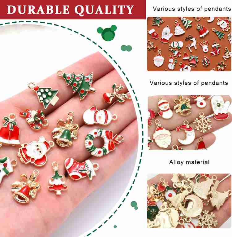 Christmas pendants for jewelry making online