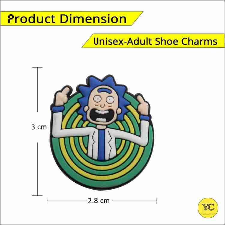 Rick and sales morty shoe charms