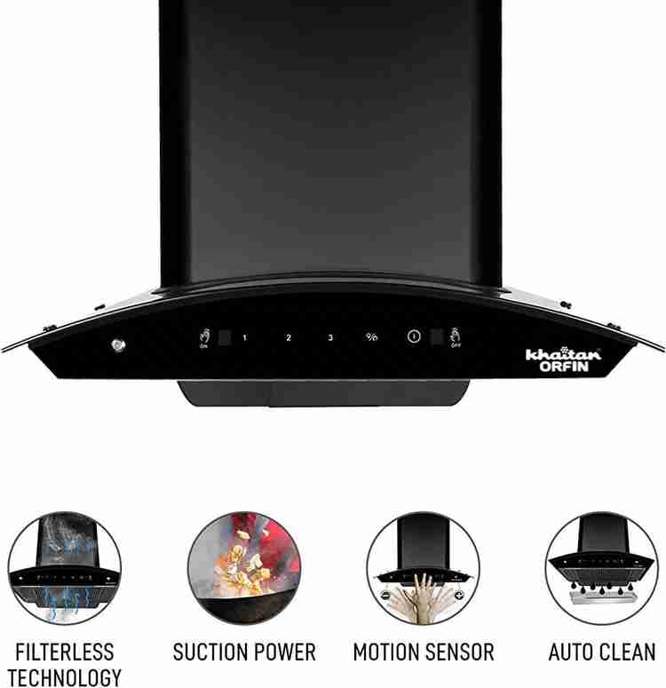 Khaitan chimney range hood shop price