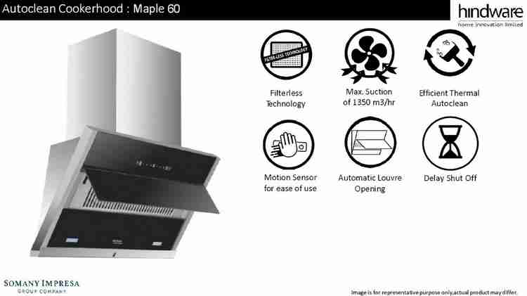 Maple 60 auto clean chimney cheap