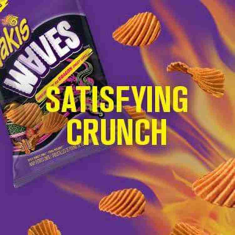 Takis Waves Fuego Hot Chili Pepper and Lime Flavored Tortilla