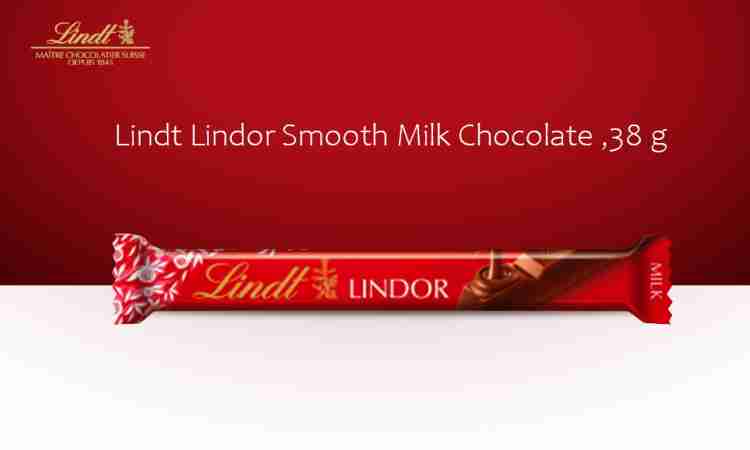 Lindt LINDOR Milk Chocolate Stick, 38g
