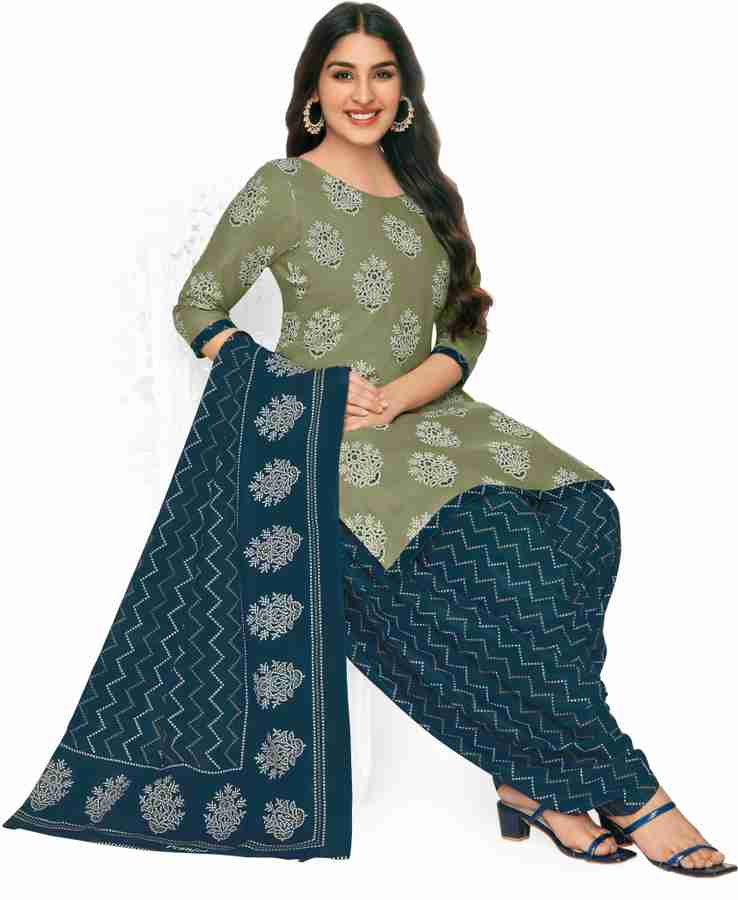 Pranjul Pure Cotton Printed Salwar Suit Material Price in India Buy Pranjul Pure Cotton Printed Salwar Suit Material online at Flipkart