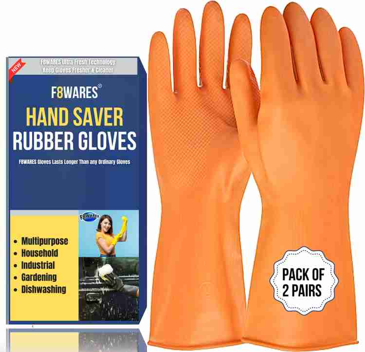 Heavy duty rubber gloves dishwashing deals