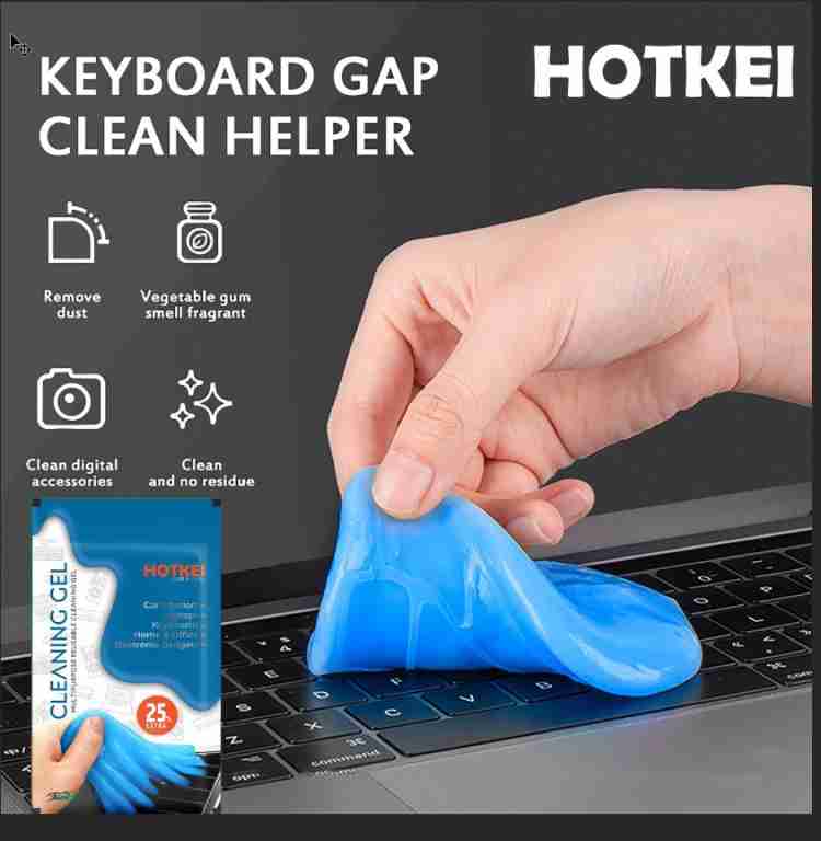 HOTKEI Multipurpose Laptop Pc Computer Keyboard Car Dust Remover Cleaner  Cleaning Slime Gel jelly Kit for Car Interior AC Vent Home Electronics  Remote