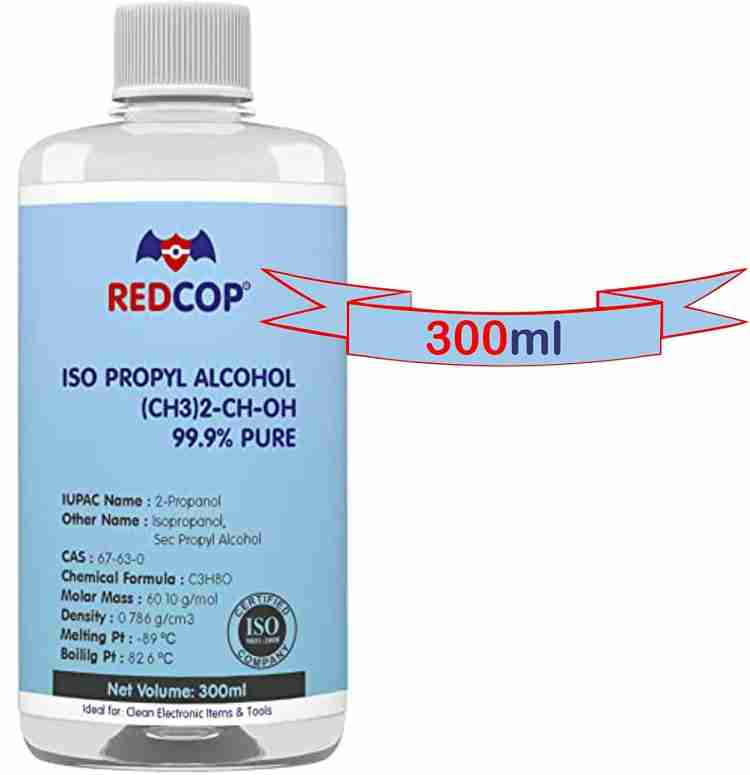 Nettoyant électronique Alcool isopropylique ultra pur 99,9 %, 4