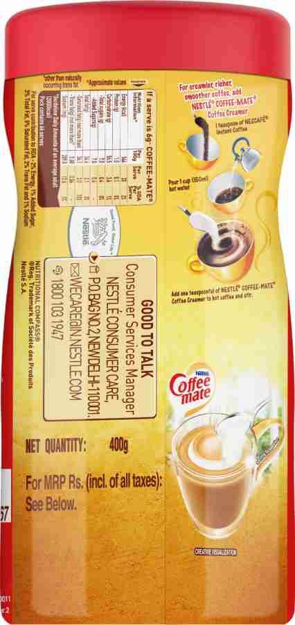 Nestle Coffee Mate, Coffee Creamer Price in India - Buy Nestle Coffee Mate,  Coffee Creamer online at