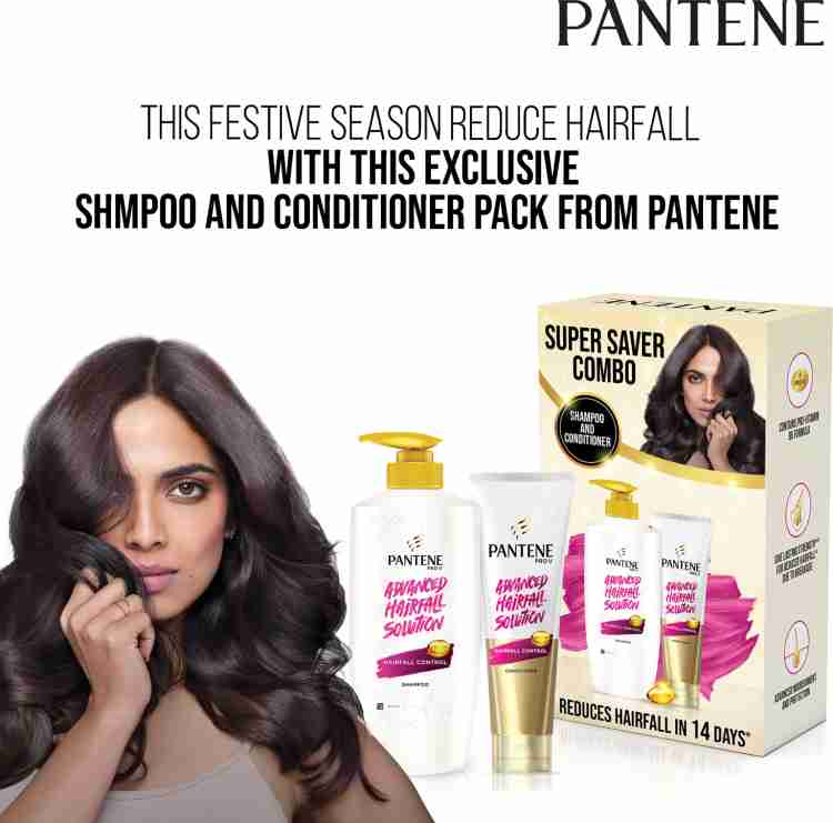 PANTENE Hair Fall Control Shampoo Plus Conditioner Price in India