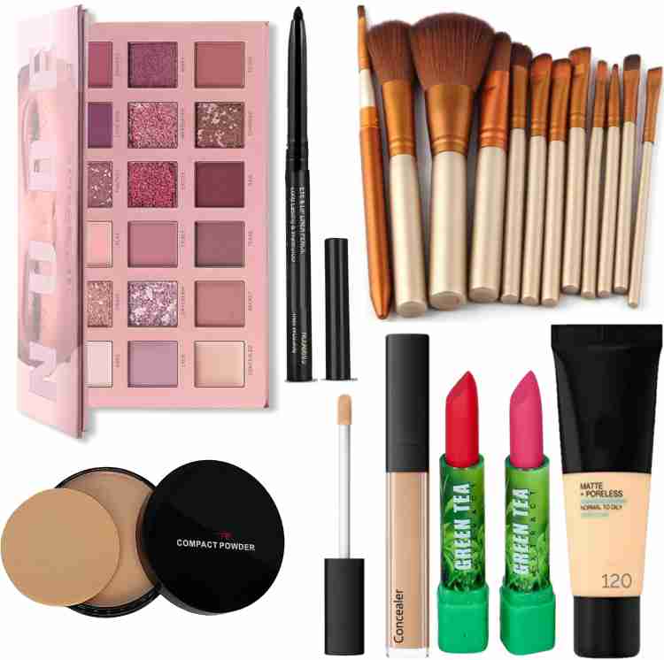 HUDA CRUSH BEAUTY 19 In 1 Combo Kit - Nude Eyeshadow + 12p.Naked