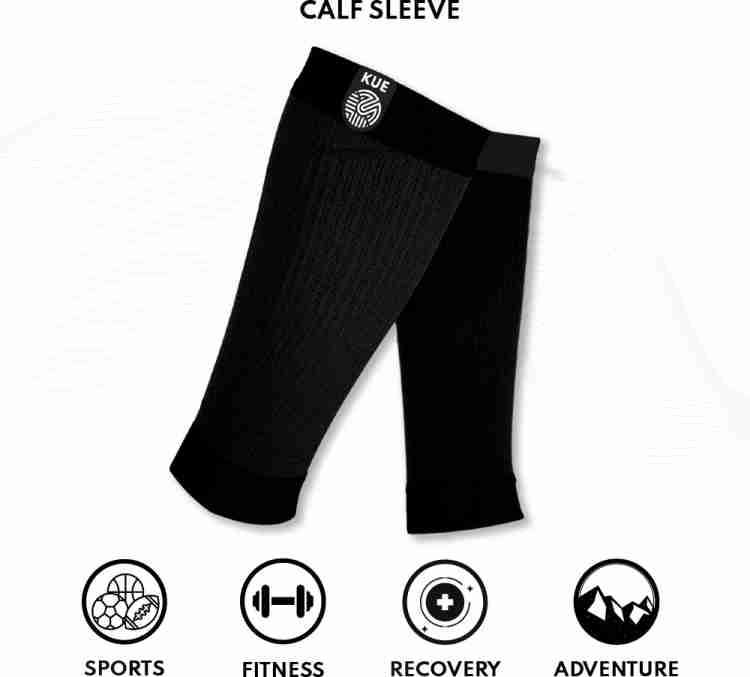 KUE Calf Compression Sleeve for Men & Women (L/XL) Knee Support - Buy KUE Calf  Compression Sleeve for Men & Women (L/XL) Knee Support Online at Best  Prices in India - Fitness