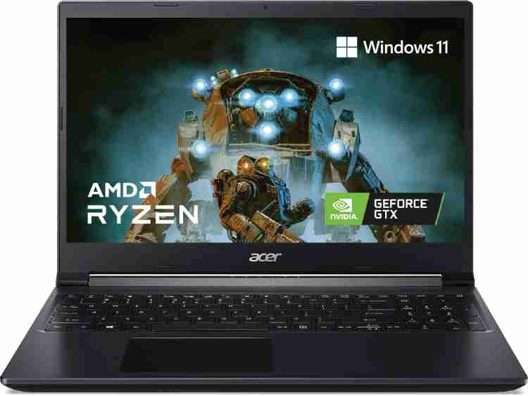 Acer Aspire 7 AMD Ryzen 5 Hexa Core AMD R5-5500U - (8 GB/512 GB SSD/Windows  11 Home/4 GB Graphics/NVIDIA GeForce GTX 1650) A715-42G/ A715-42G-R2NE 