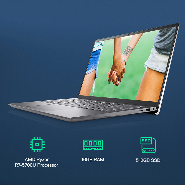 Dell Inspiron 15 High Performance Laptop: Ryzen 7 5700U