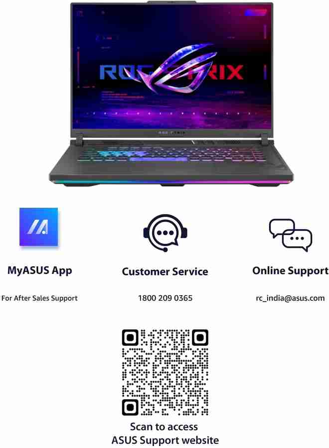 ASUS ROG Strix G16 i7 13th Gen RTX 4050 | 165Hz Gaming Beast