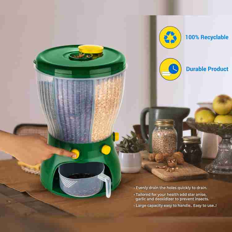 Flipkart SmartBuy 4 in 1 Easy Flow Cereal Dispenser for Kitchen