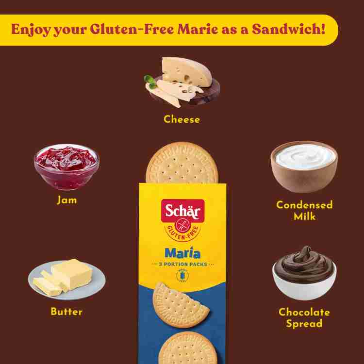 Buy Schar Maria Gluten Free Biscuits, 125g Online at Best Prices in India -  JioMart.