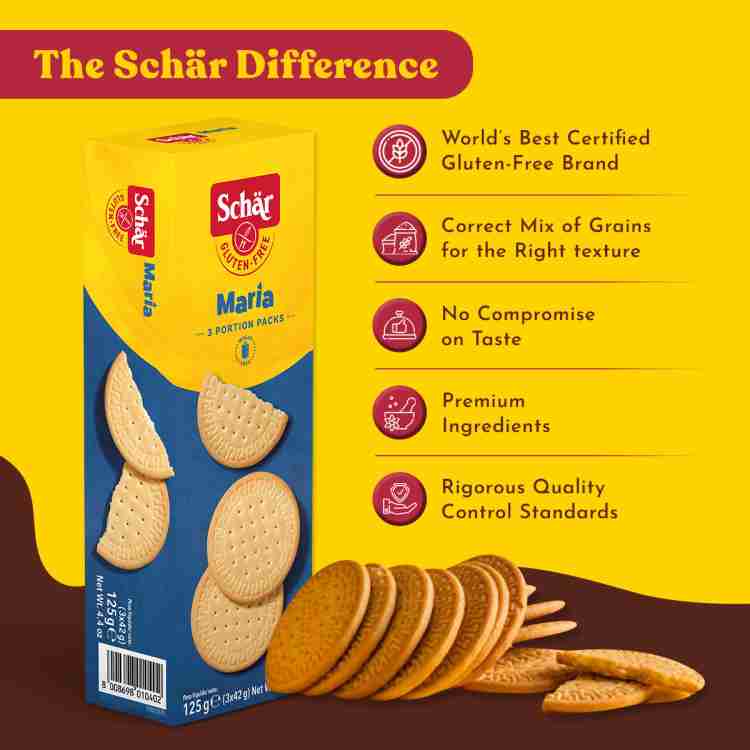 Schar Maria Gluten Free Biscuit, The Perfect Balance of Health and Taste