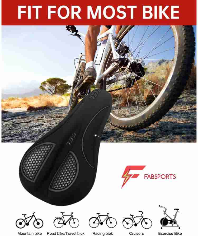 Padded gel seats for bicycles deals
