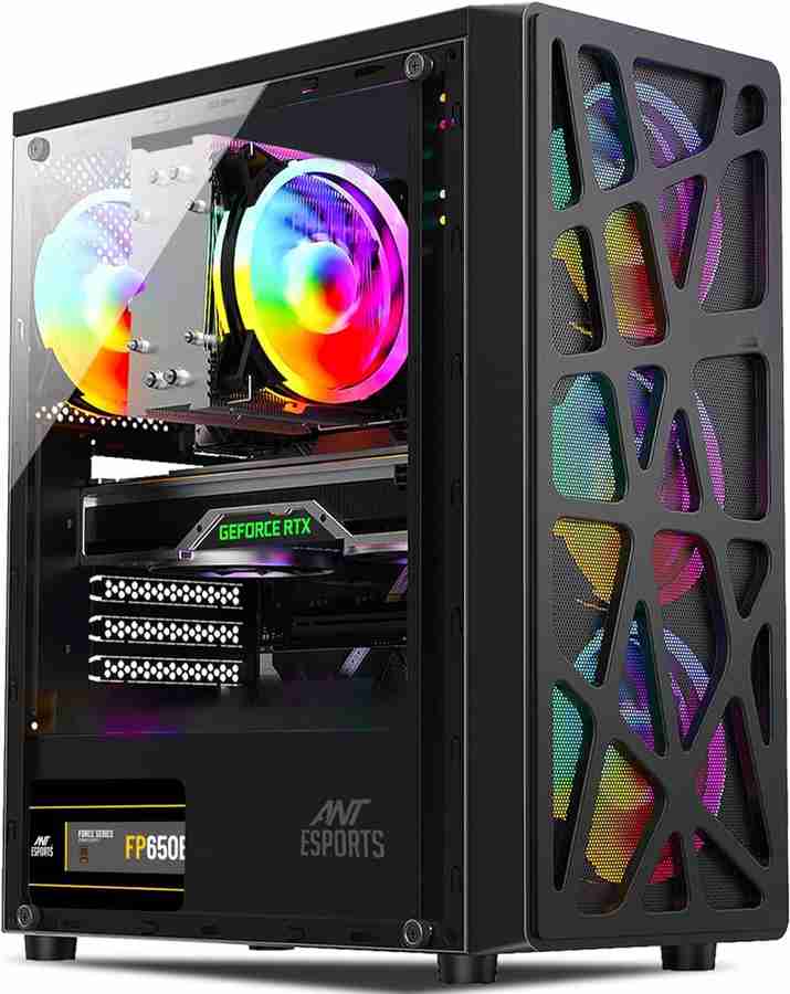 ZOONIS Premium Gaming CPU With GTX 1050Ti Intel Core i5 7th Generation 16gb 512gb SSD Intel Core i5 7400 LGA1151 7th Generation 16 GB RAM GeForce GTX 1050 Ti 4GT OCV1 4 GB GDDR Graphics Card