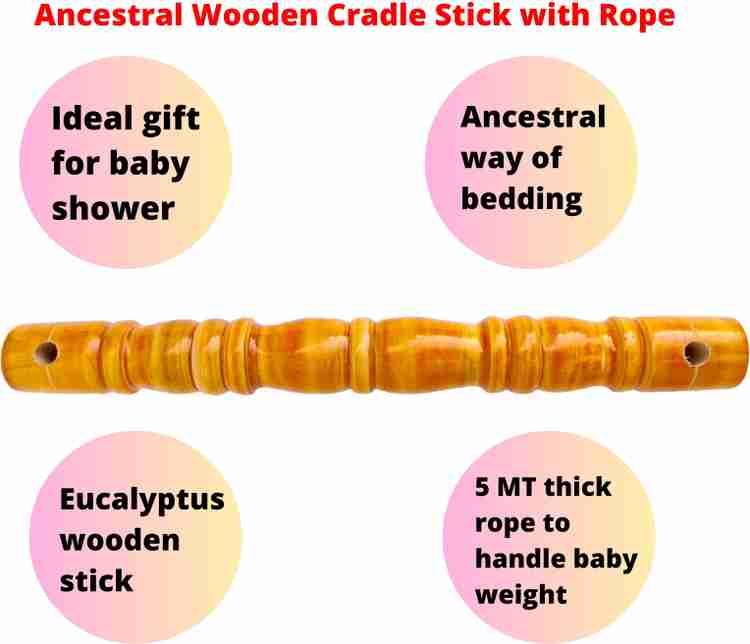Baby cradle swing hotsell stick