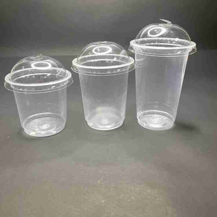 Disposable plastic glass with on sale lid