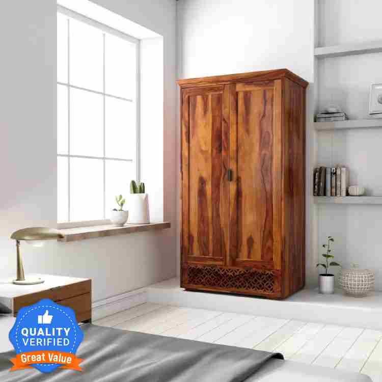 Wooden cupboard deals flipkart