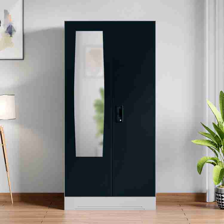 Godrej Interio Slimline 2 Door with 2 shelves and Mirror Metal Almirah Price in India Buy Godrej Interio Slimline 2 Door with 2 shelves and Mirror Metal Almirah online at Flipkart
