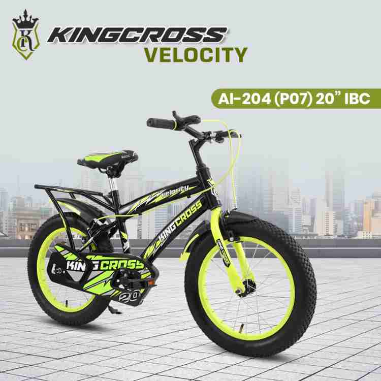 KINGCROSS VELOCITY 20T WITH INBUILT CARRIER TYRE TUBE 20 T BMX Cycle Price in India Buy KINGCROSS VELOCITY 20T WITH INBUILT CARRIER TYRE TUBE 20 T BMX