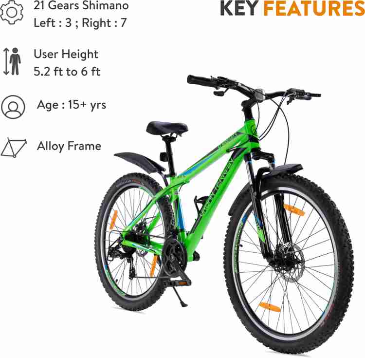 Urban Terrain UT3002A27.5 MTB with 21 Shimano Gear and