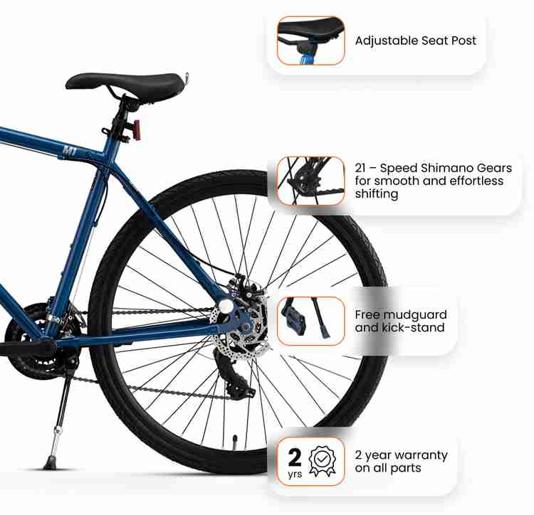 HORNBACK M1 World First Diamond Frame 28 Wheel 21 Speed