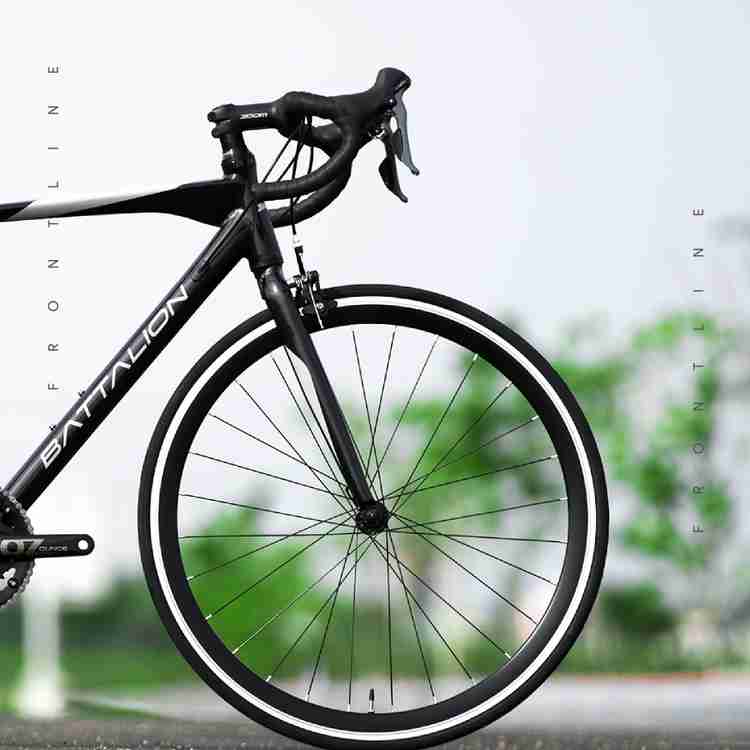 Battalion Frontline Road Bike Shimano Claris 16 Speed Alloy 700C Lightweight 28 T Road Cycle Price in India Buy Battalion Frontline Road Bike Shimano Claris 16 Speed