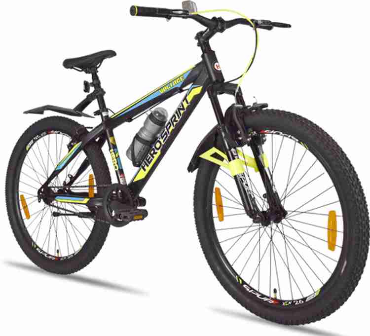 HERO CYCLES Sprint Voltage 26T Single Speed Dual Disc 26 T Mountain Cycle Price in India Buy HERO CYCLES Sprint Voltage 26T Single Speed Dual Disc 26 T Mountain Cycle online