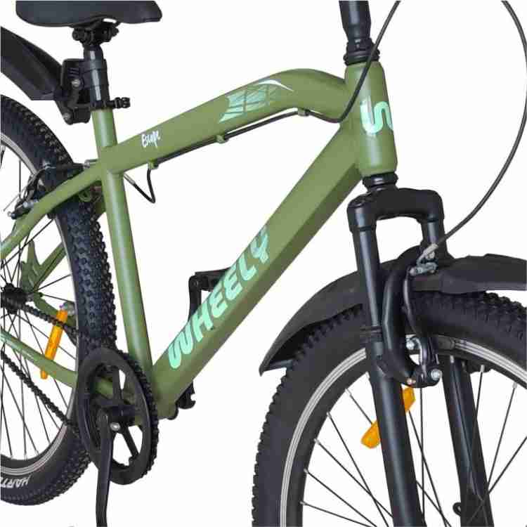 Green 18 inch sales bike