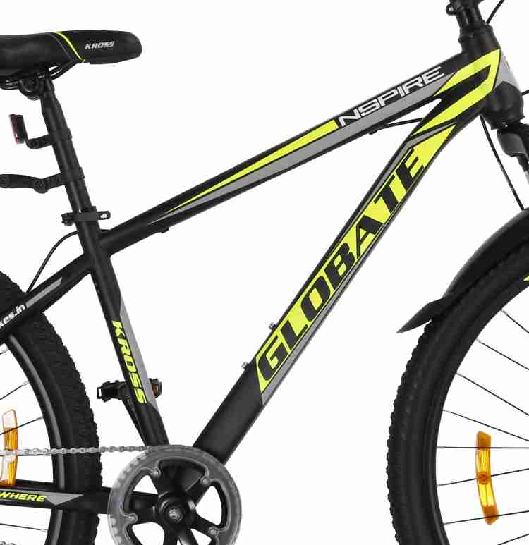 Kross Nspire S 29T Single Speed Unisex Mountain Bikes 42 Cm Frame Matt Black Yellow 29 T Mountain Cycle Price in India Buy Kross Nspire S 29T Single Speed Unisex Mountain Bikes