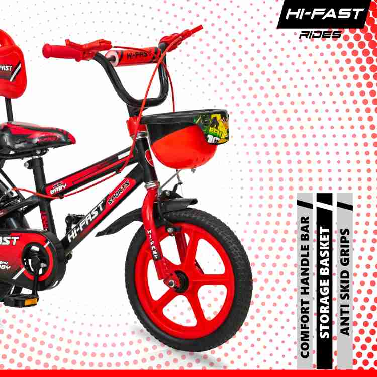 Hi Fast Sports Cycle For Kids Age 2 to 5 Years Boys Girls 95 Pre Assembled 14 T Road Cycle Price in India Buy Hi Fast Sports Cycle For Kids Age