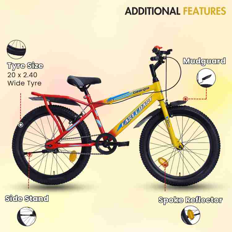 EAST COAST Geogia Kids cycle with Inbuilt carrier 20 T Road Cycle