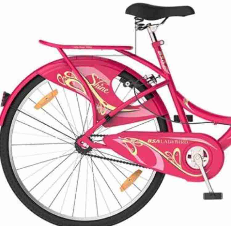 Lady bird cycle pink colour clearance price