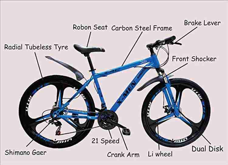SAC MTB Men 27.5T Mountain Bicycle Bike Frame Size 27.5 Inches Blue 27.5 T Mountain Cycle Price in India Buy SAC MTB Men 27.5T Mountain Bicycle Bike Frame Size 27.5 Inches